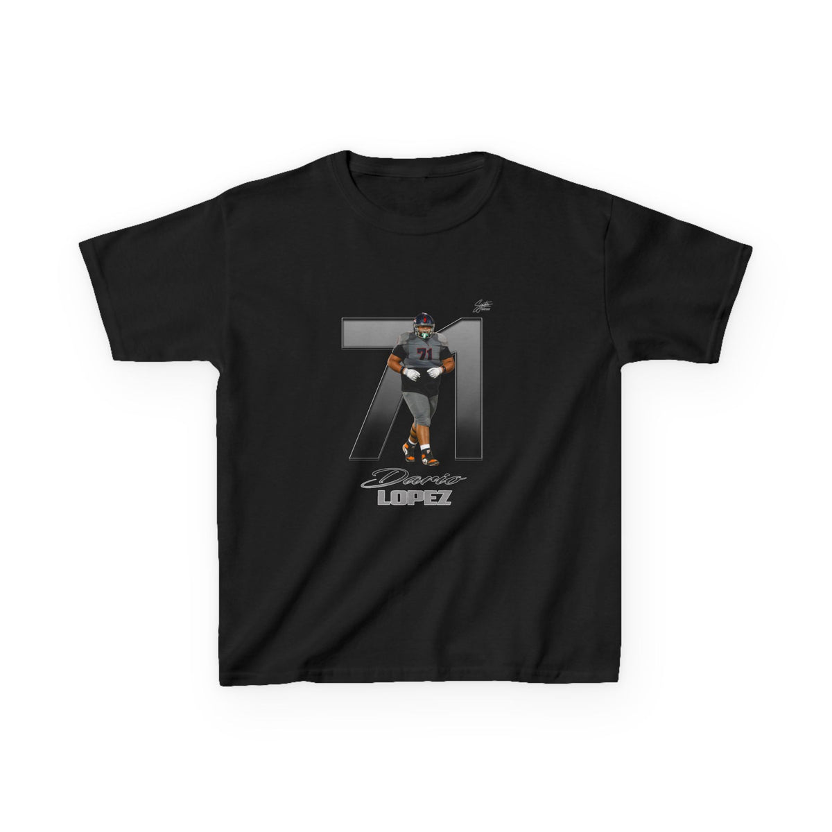 Dario Lopez Youth Heavy Cotton Tee
