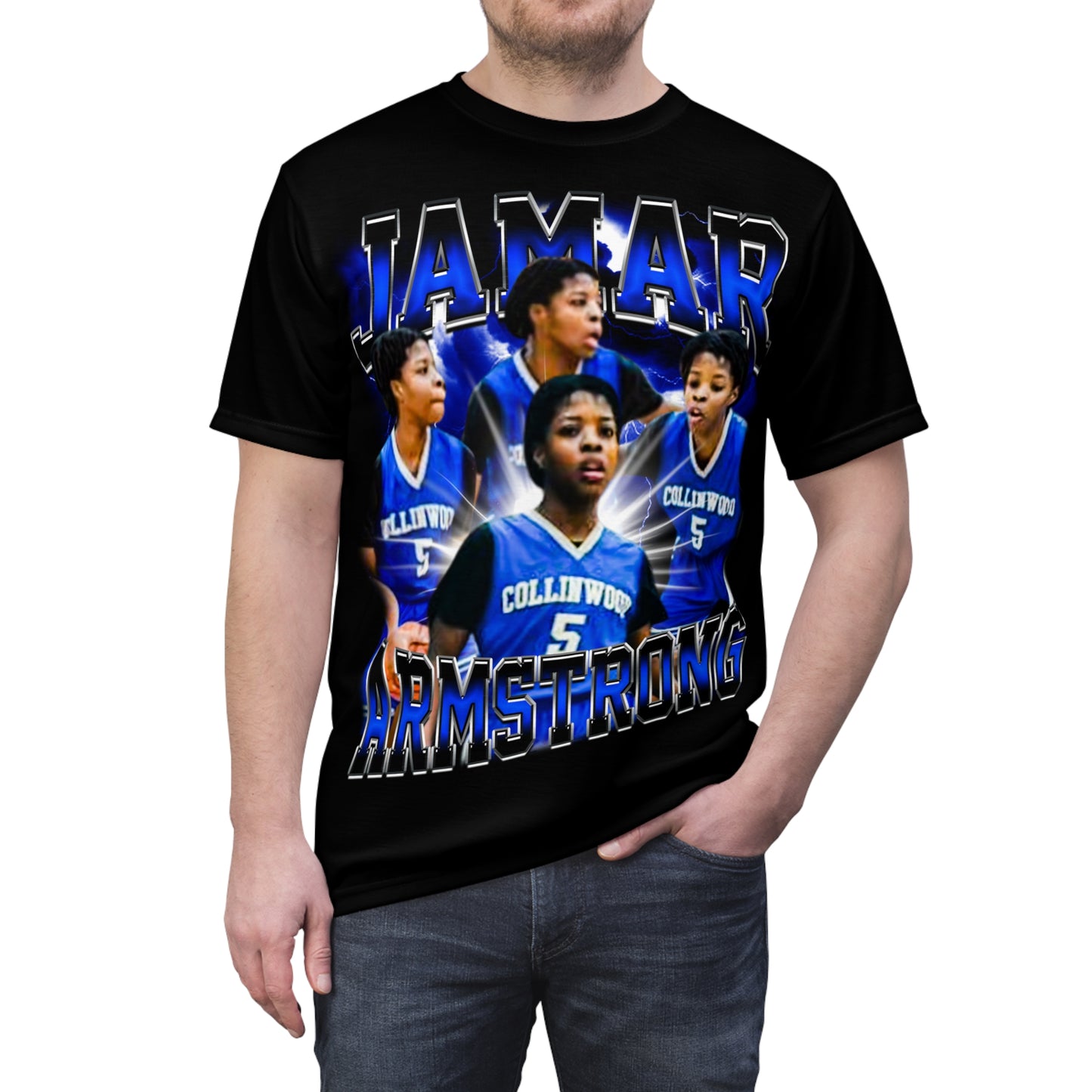 Jamar Armstrong Vintage Full Print Tee