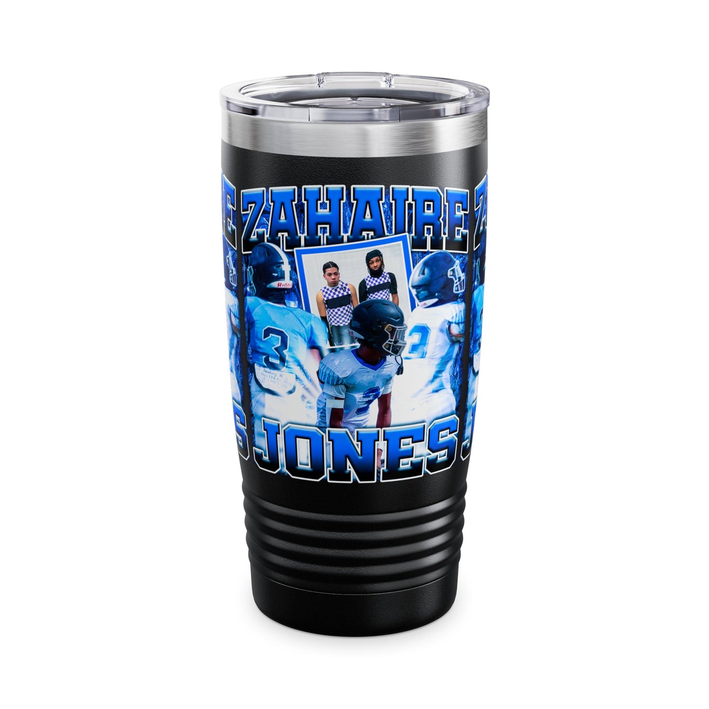 Zahaire Jones Stainless Steal Tumbler