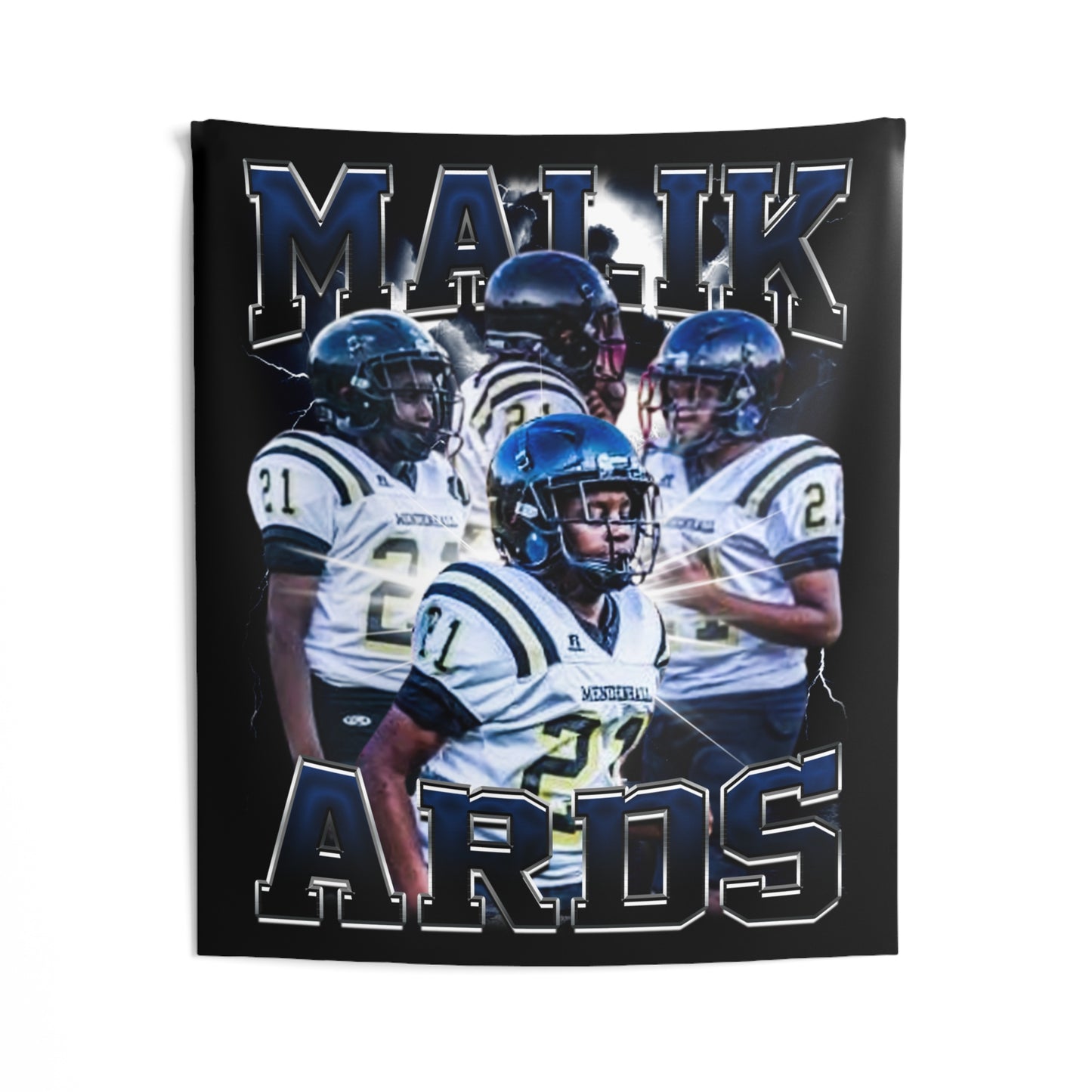 Malik Ards Tapestry 50” x 60”