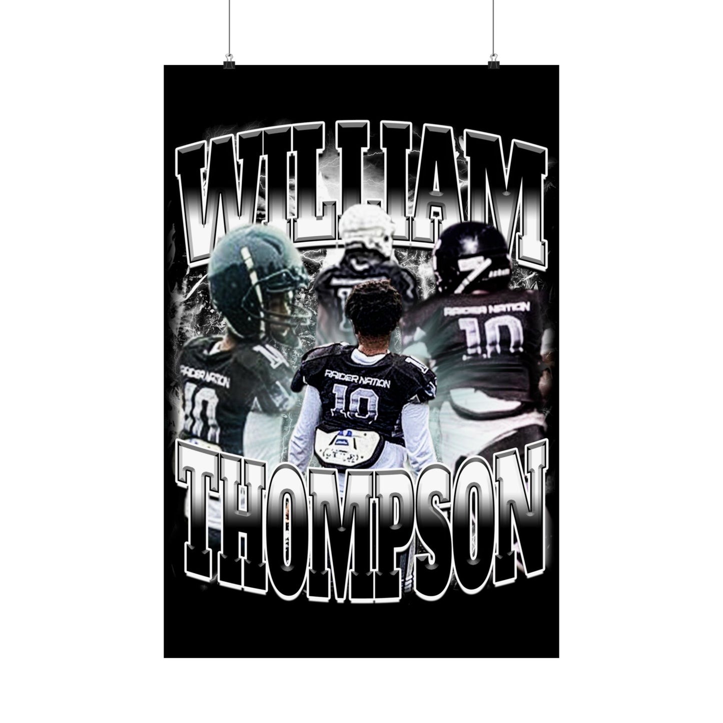 William Thompson Poster 24" x 36"