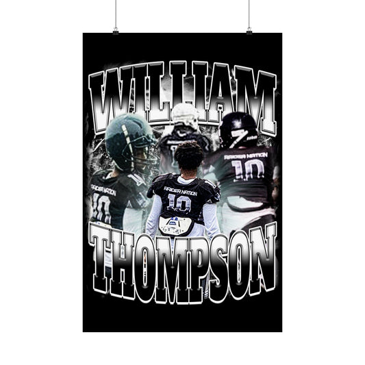 William Thompson Poster 24" x 36"