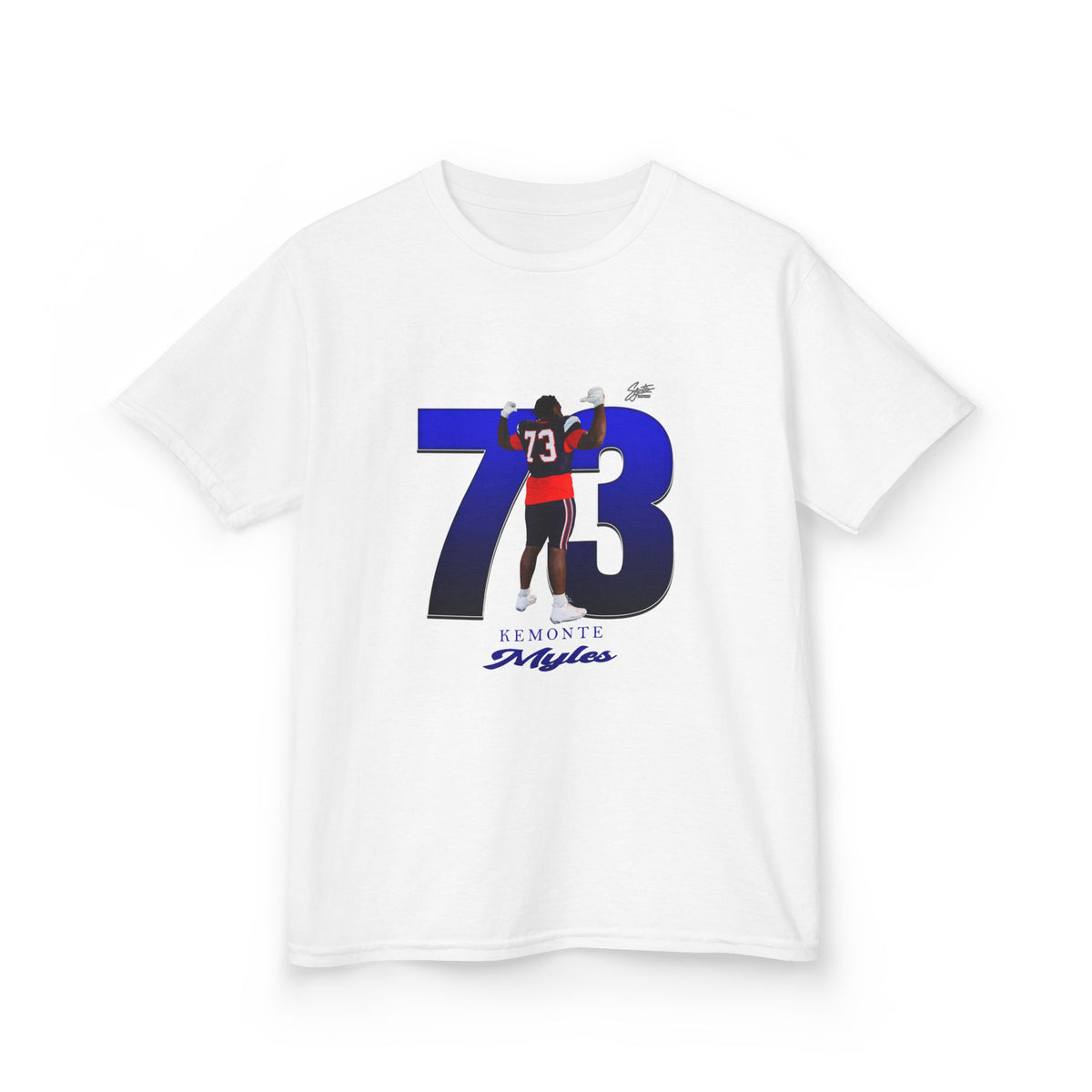 Kemonte Myles Youth Heavy Cotton Tee
