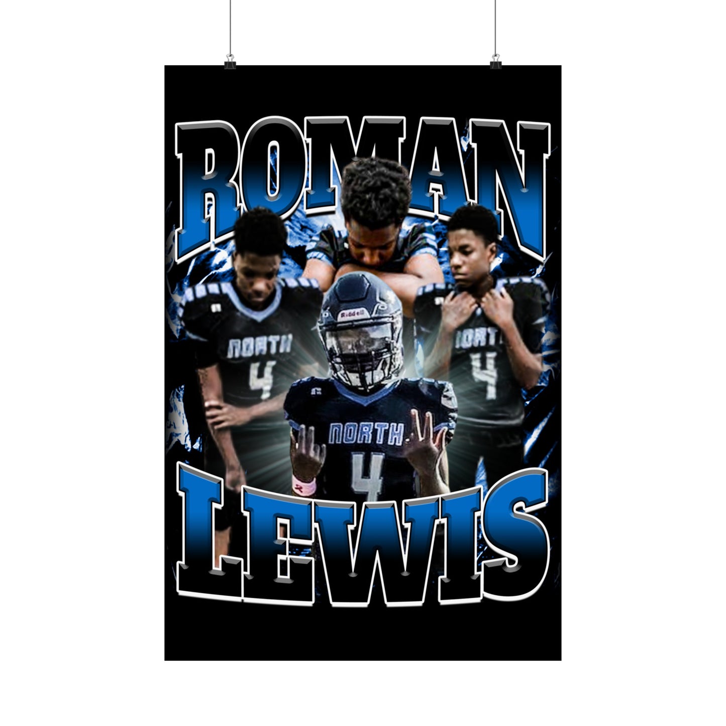 Roman Lewis Poster 24" x 36"