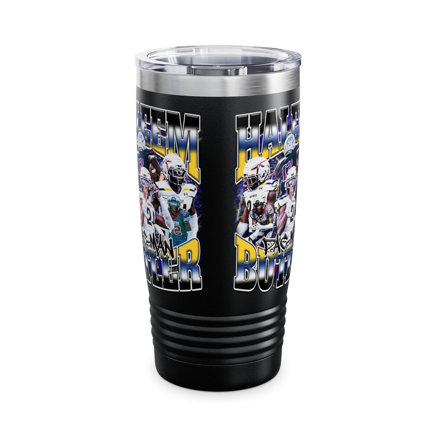 Haleem Pac-Man Butler Stainless Steal Tumbler
