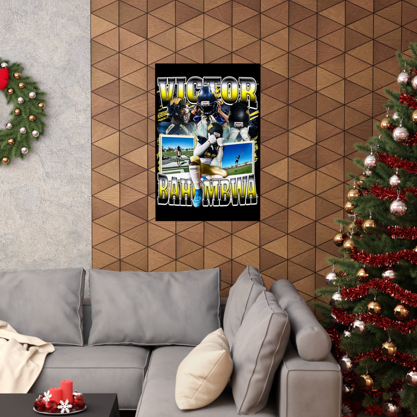 Victor Bahombwa Poster 24" x 36"