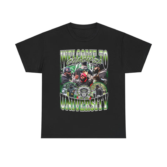 Welcome To University Heavy Cotton Tee
