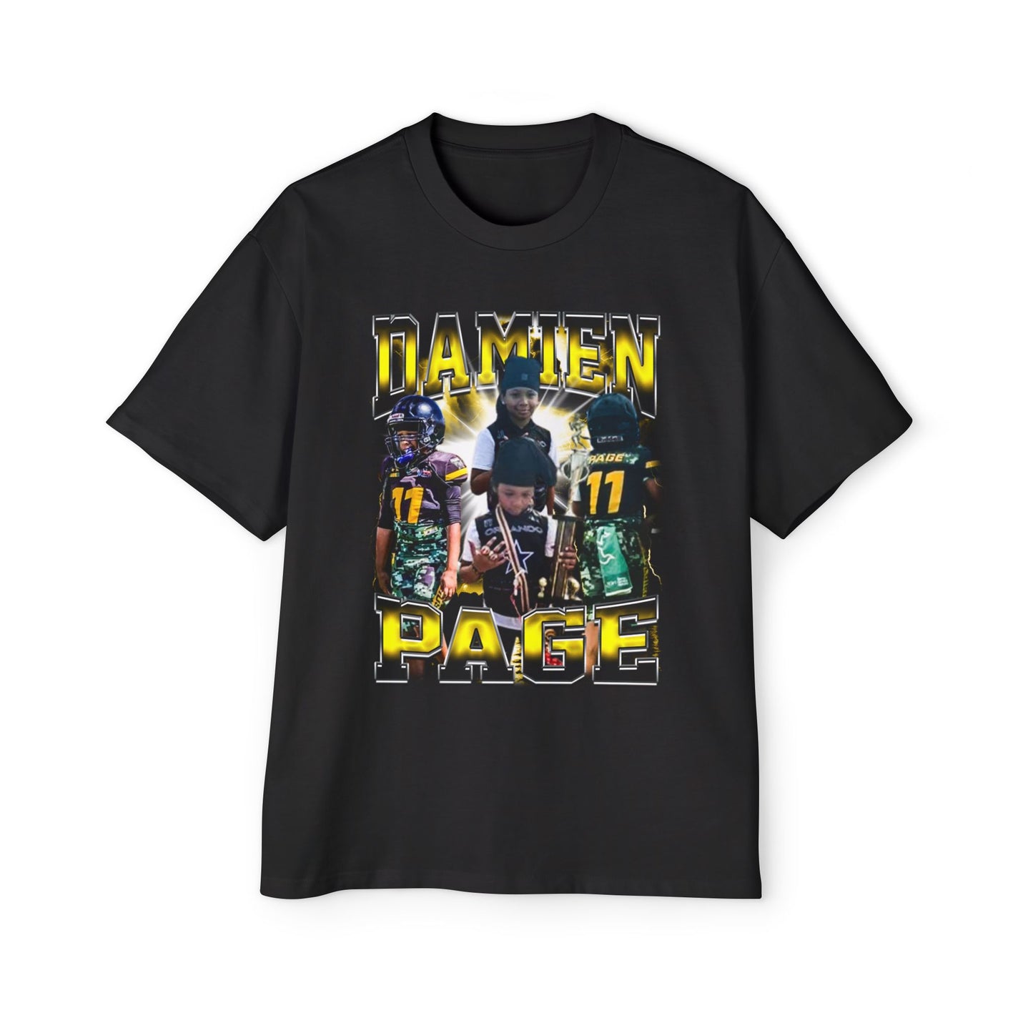 Damien Page Oversized Retro Tee