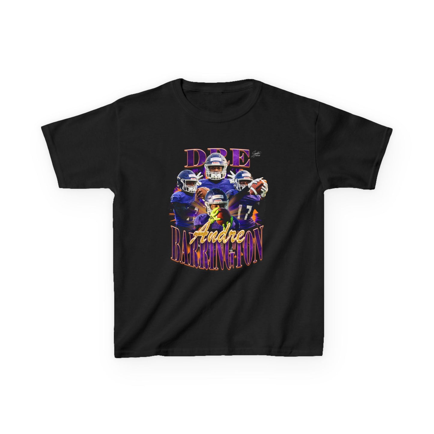 Andre Barrington Youth Heavy Cotton Tee