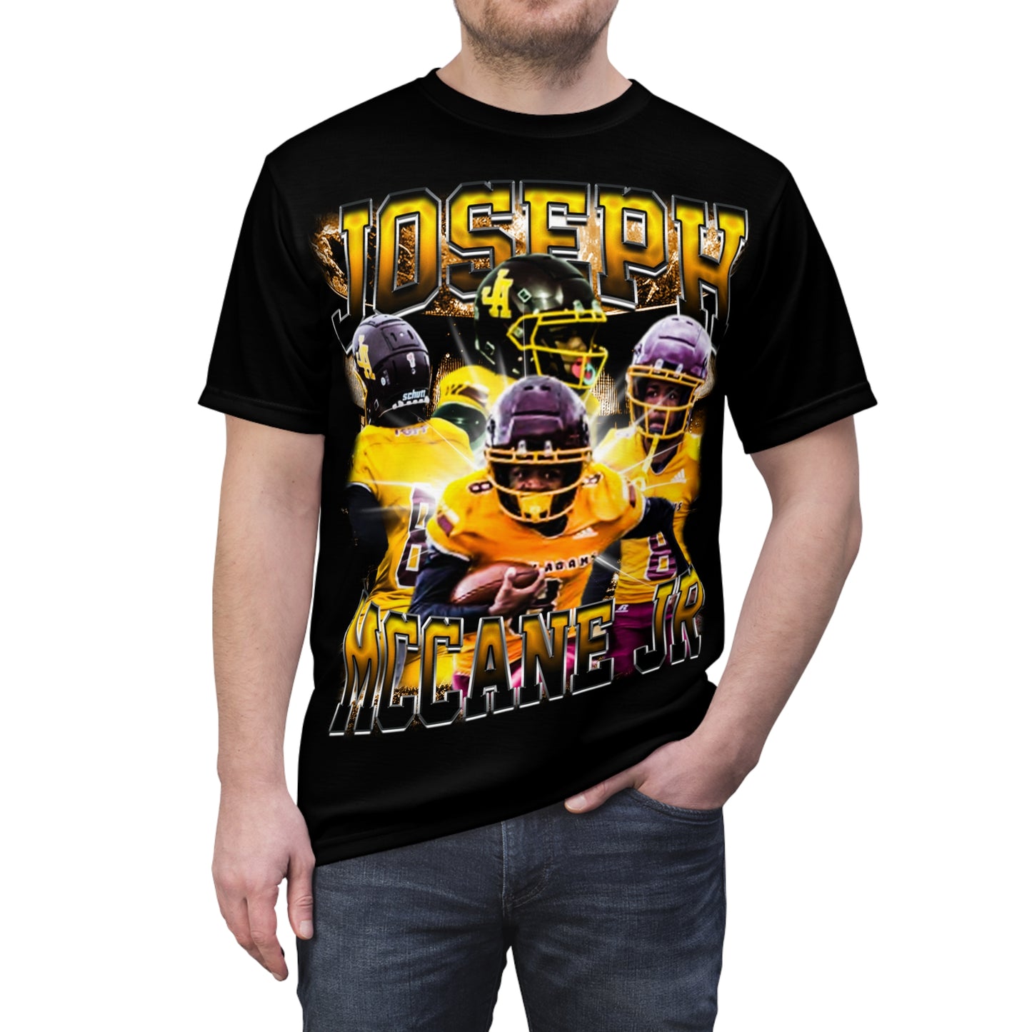 Joseph Mccane Jr Vintage Full Print Tee