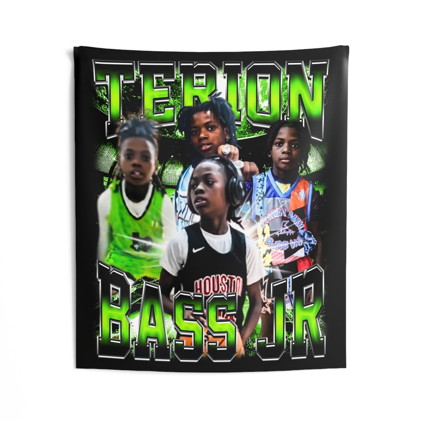 Terion Bass Jr Tapestry 50” x 60”