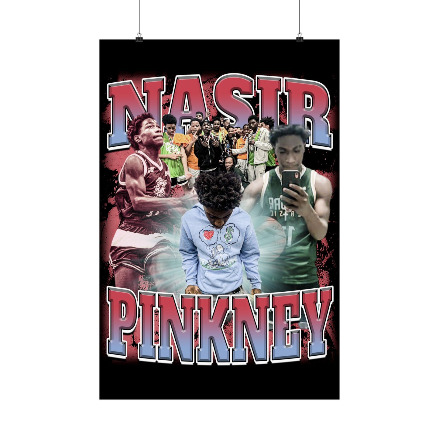 Nasir Pinkney Poster 24" x 36"