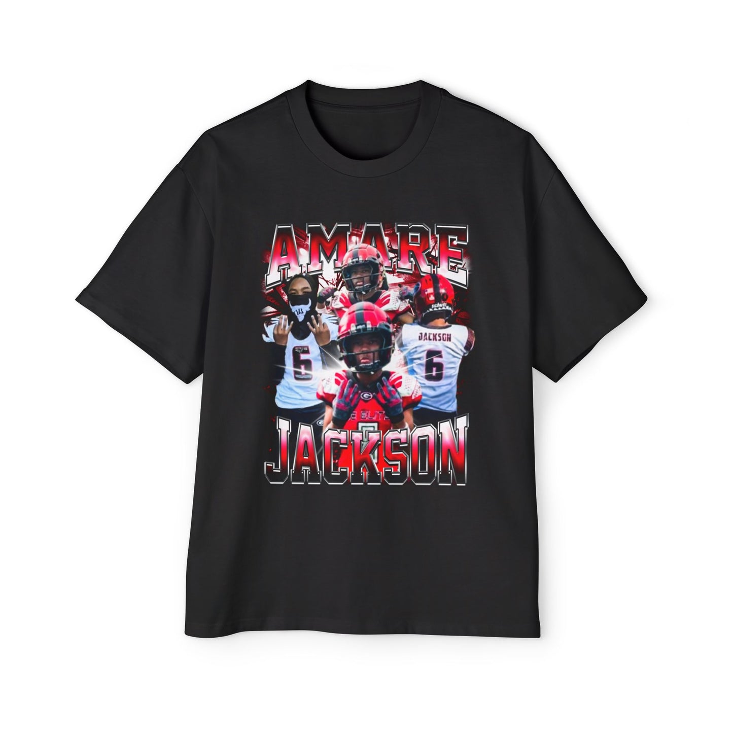 Amare Jackson Oversized Retro Tee