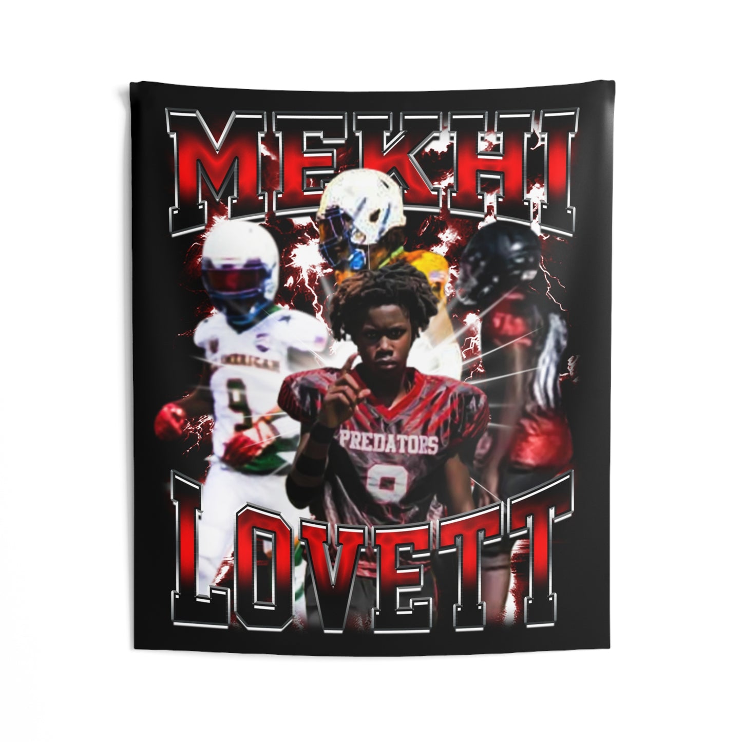 Mekhi Lovett Tapestry 50” x 60”