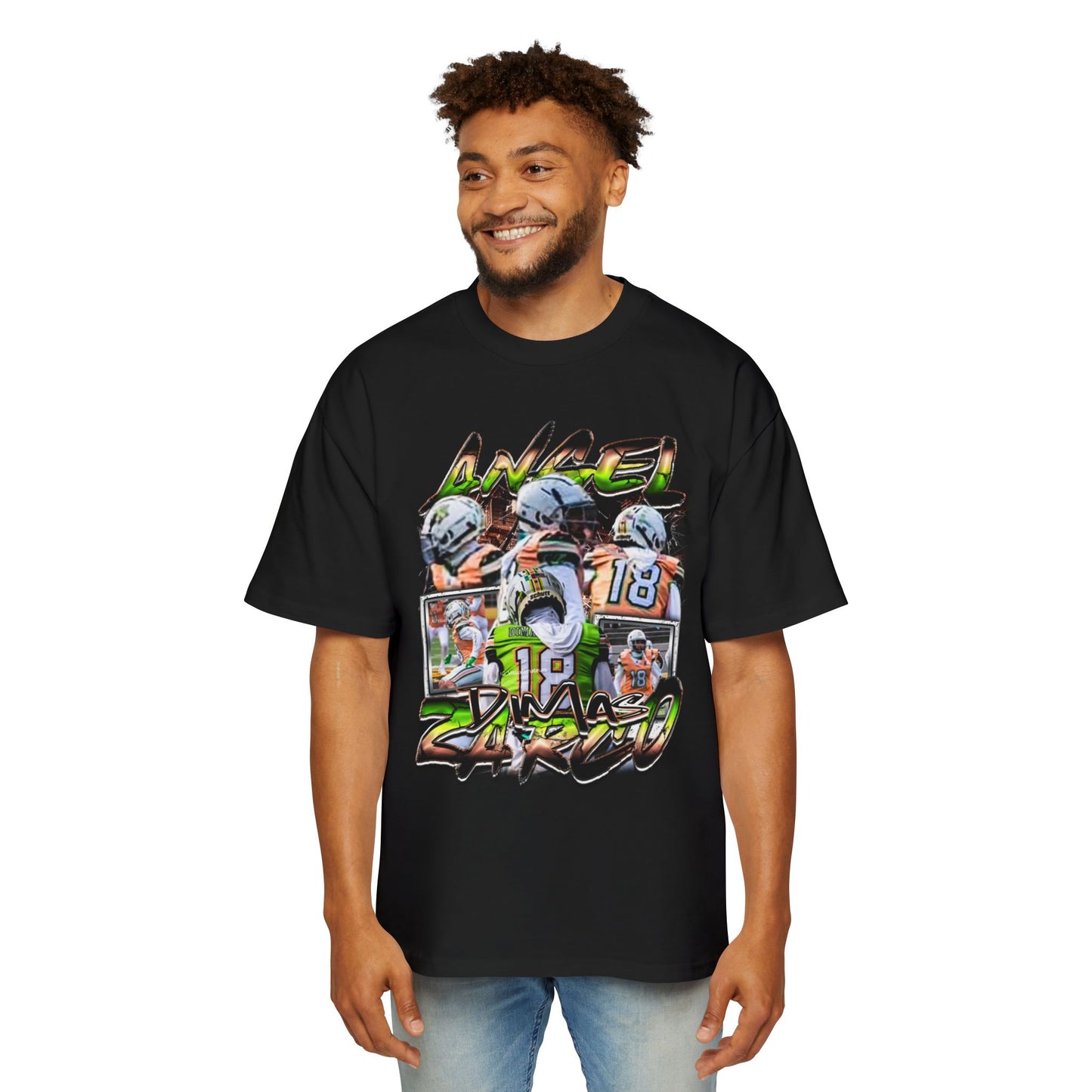 Angel Dimas Zarco Oversized Retro Tee