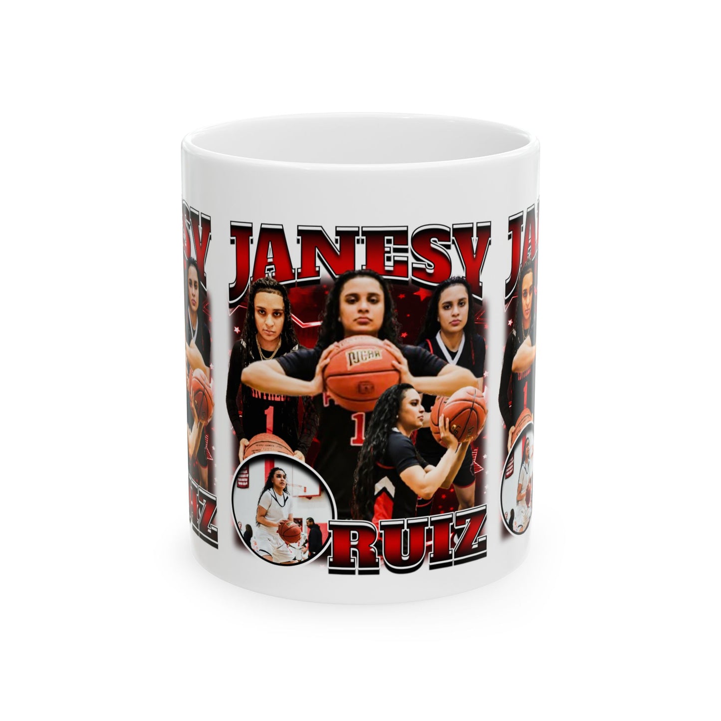 Janesy Maria Ruiz Ceramic Mug, (11oz, 15oz)
