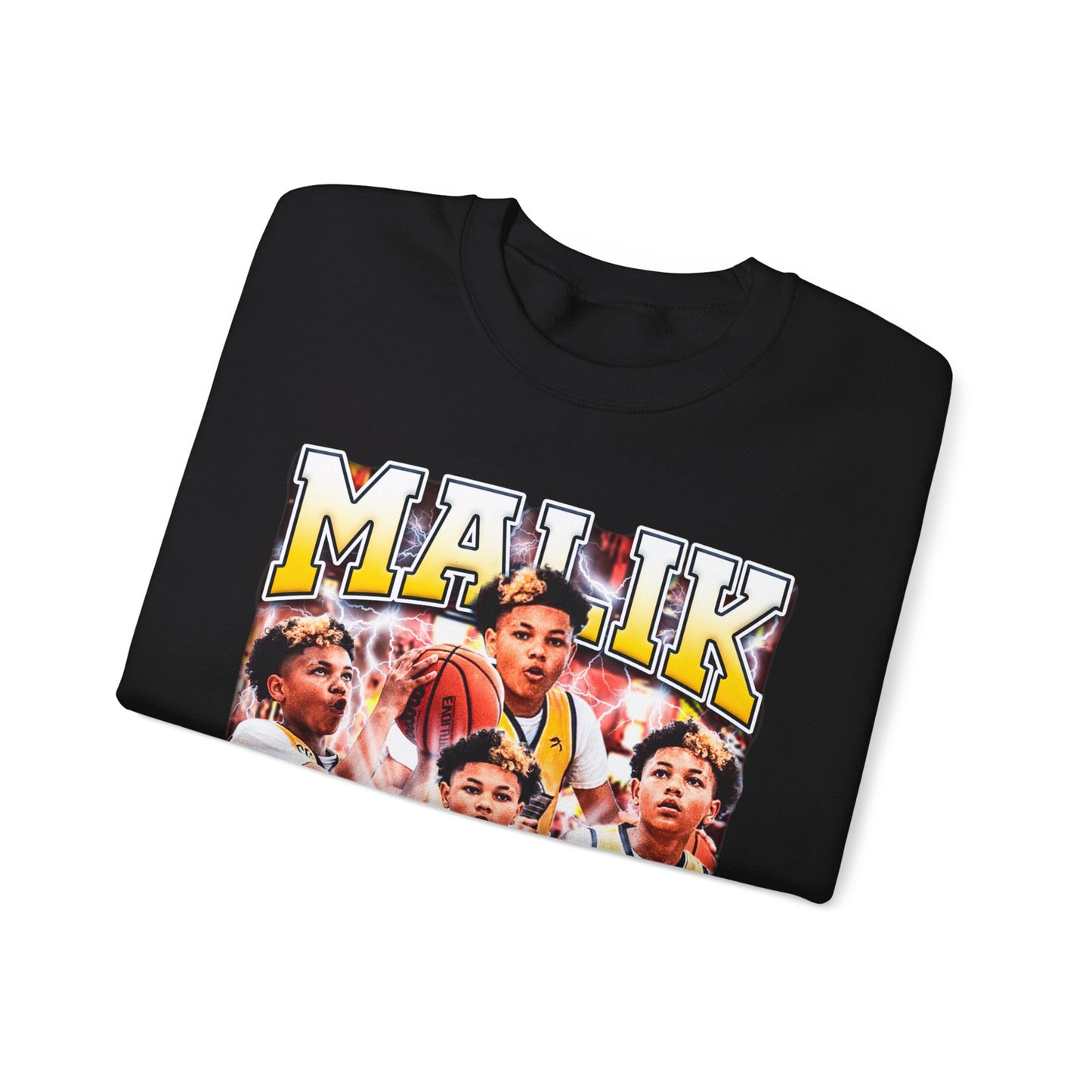 Malik Brown Crewneck Sweatshirt