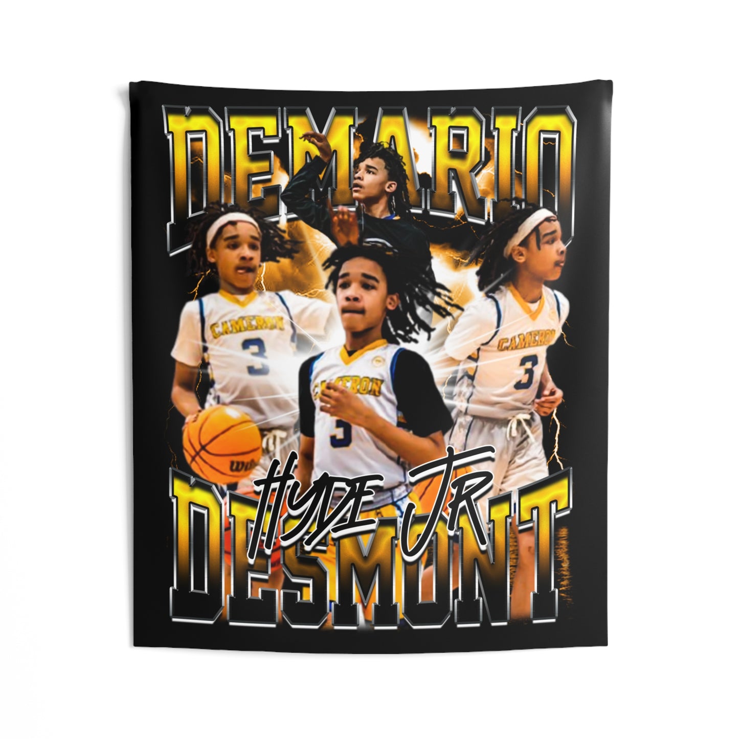 Demario Desmont Hyde Jr Tapestry 50” x 60”