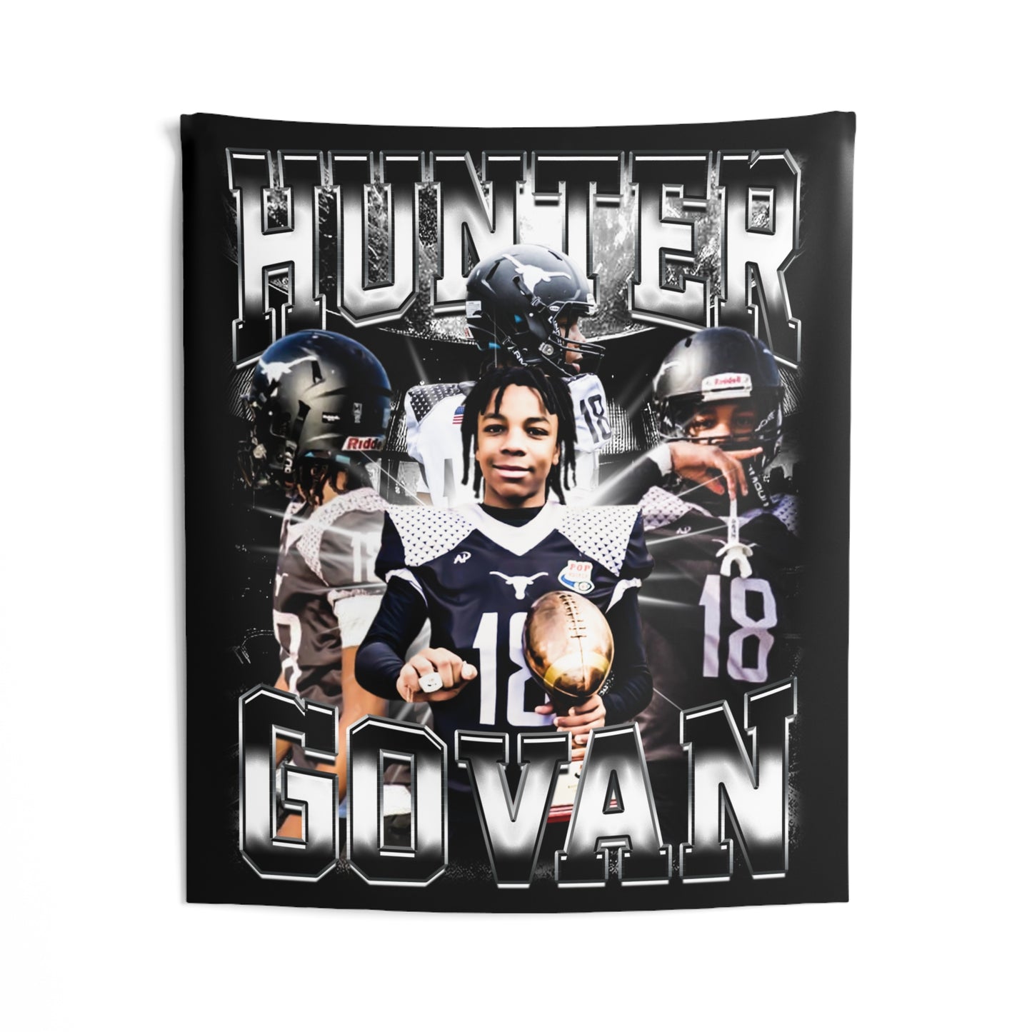 Hunter Govan Tapestry 50” x 60”