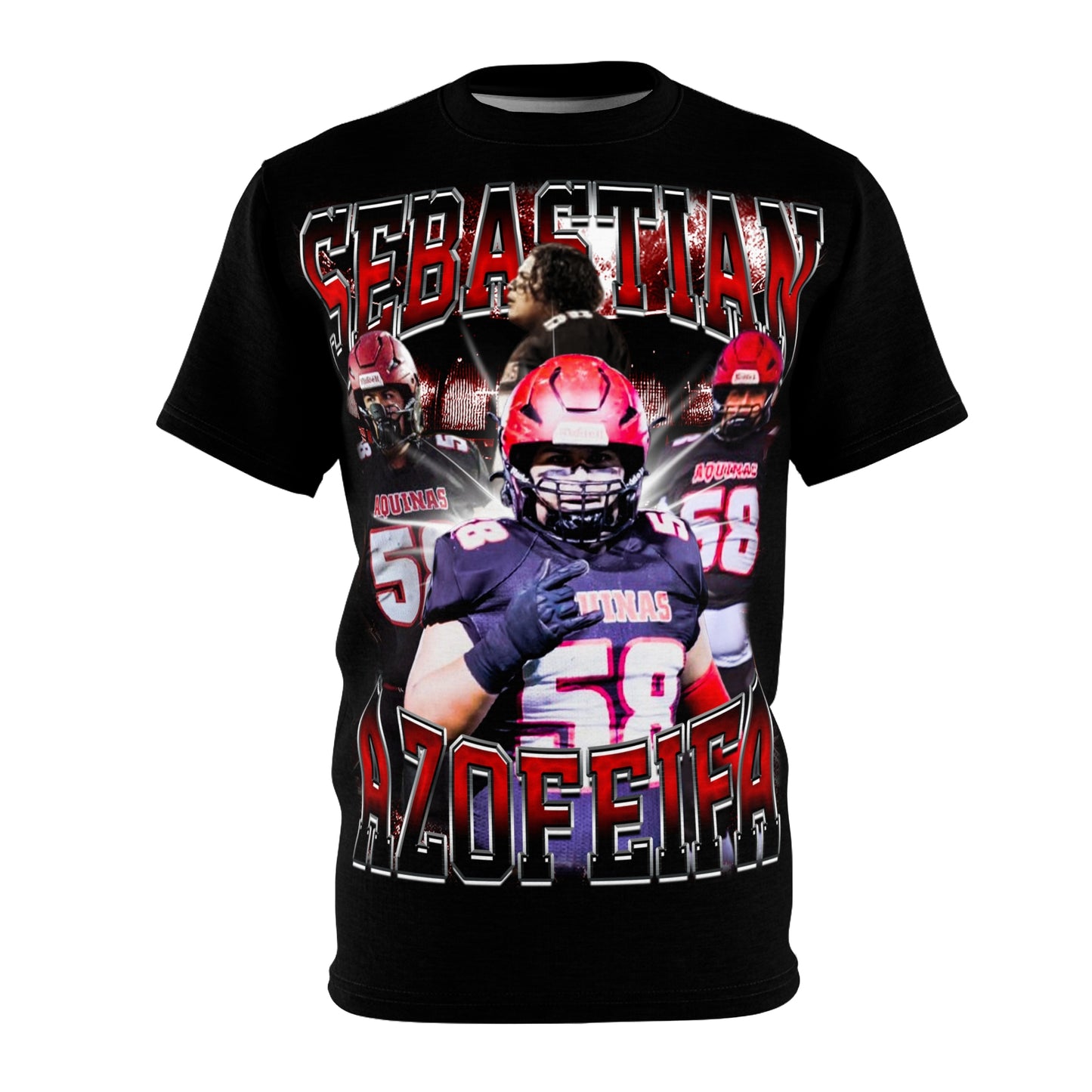 Sebastian Azofeifa Vintage Full Print Tee
