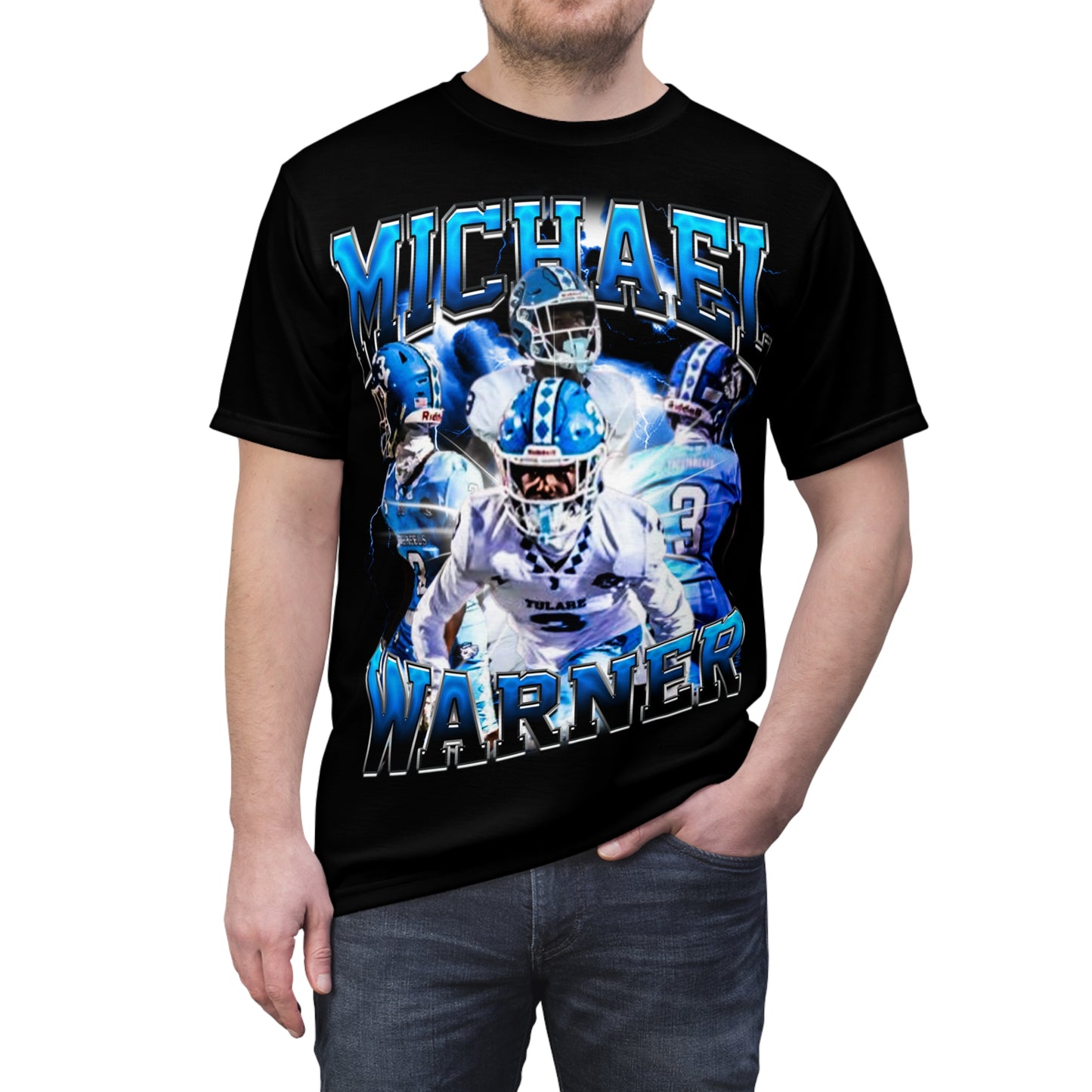 Michael Warner Vintage Full Print Tee