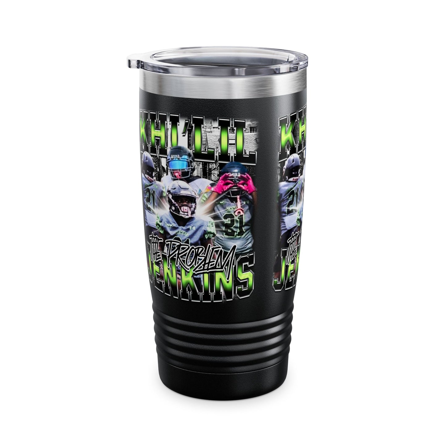Khi'lil Jenkins Stainless Steal Tumbler