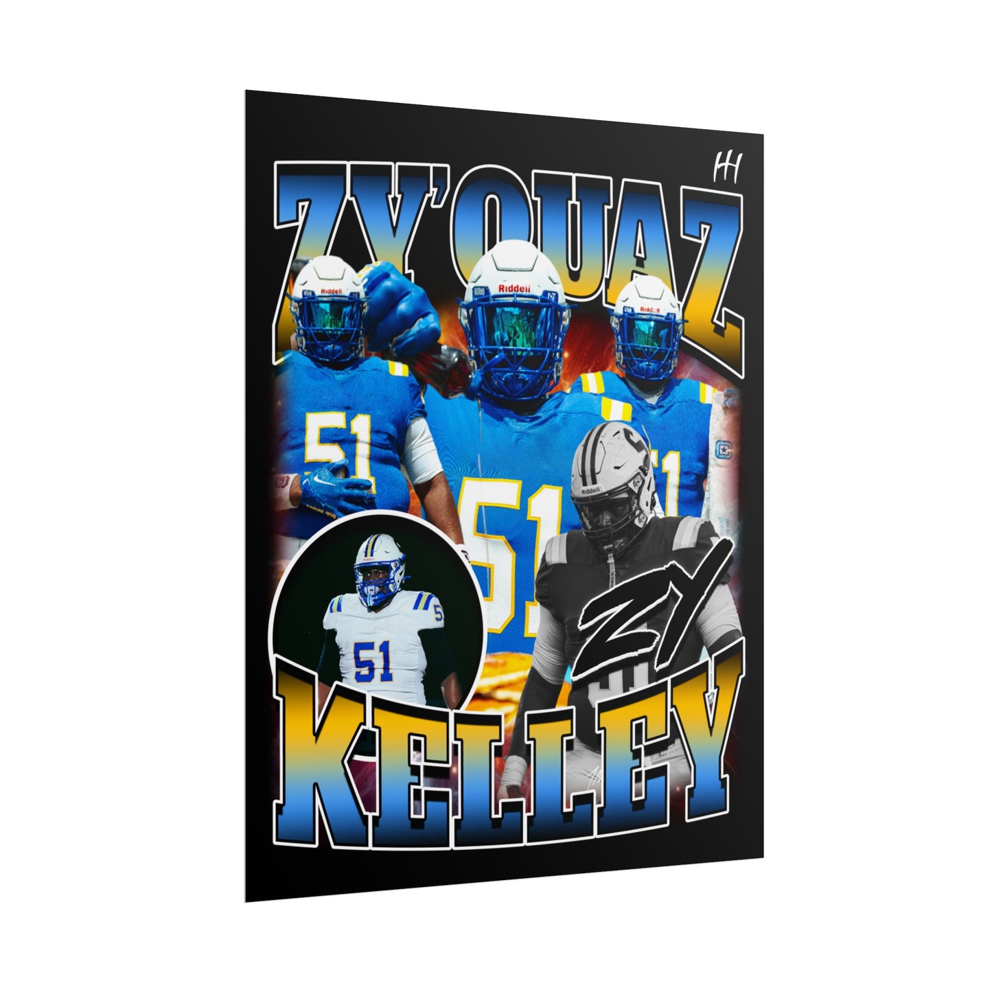 Zy'quaz Kelley Poster