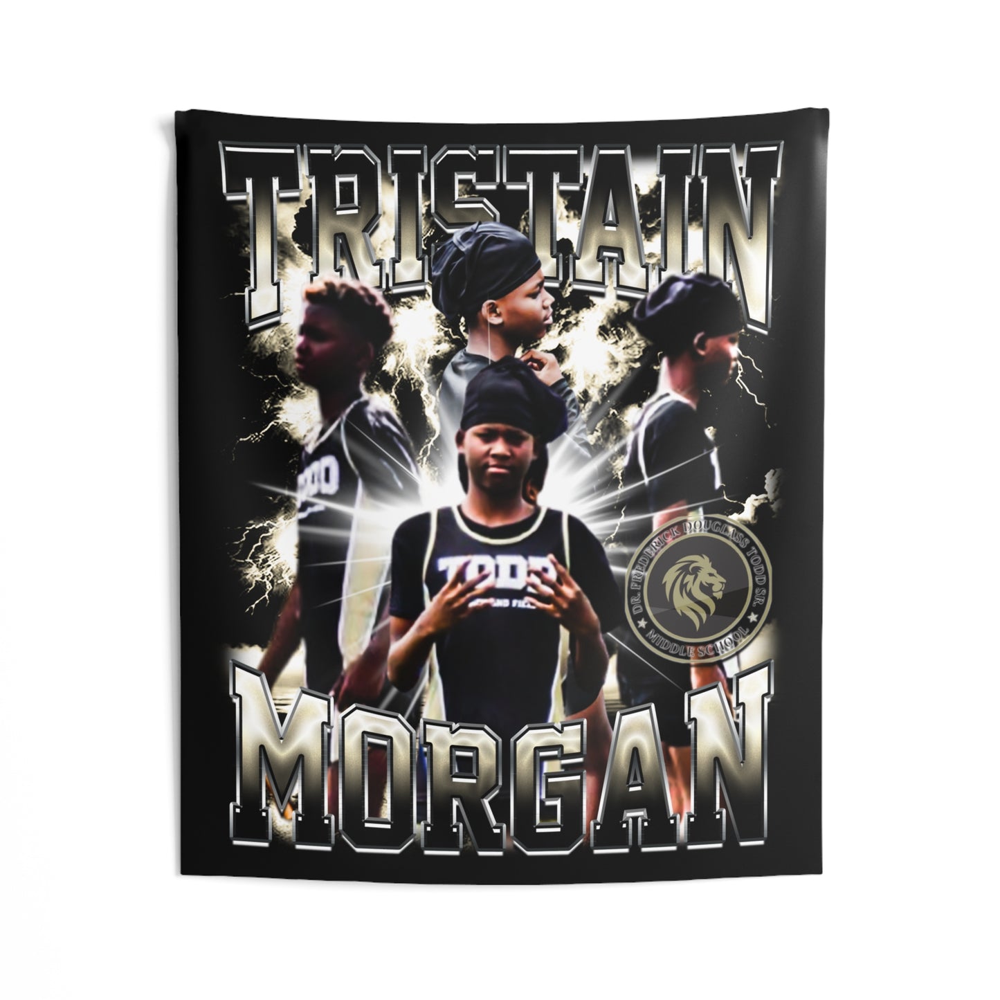 Tristain Morgan Tapestry 50” x 60”