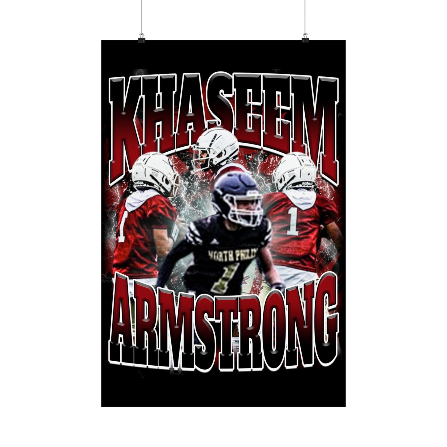 Khaseem Armstrong Poster 24" x 36"