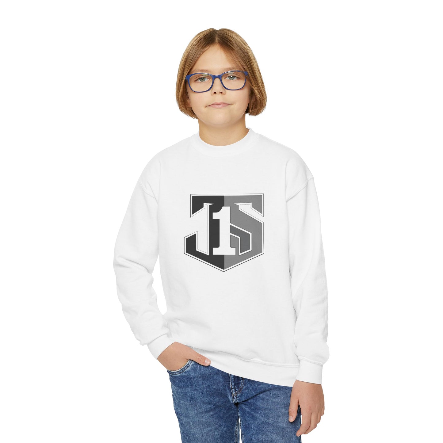 Justin Steers Youth Crewneck Sweatshirt