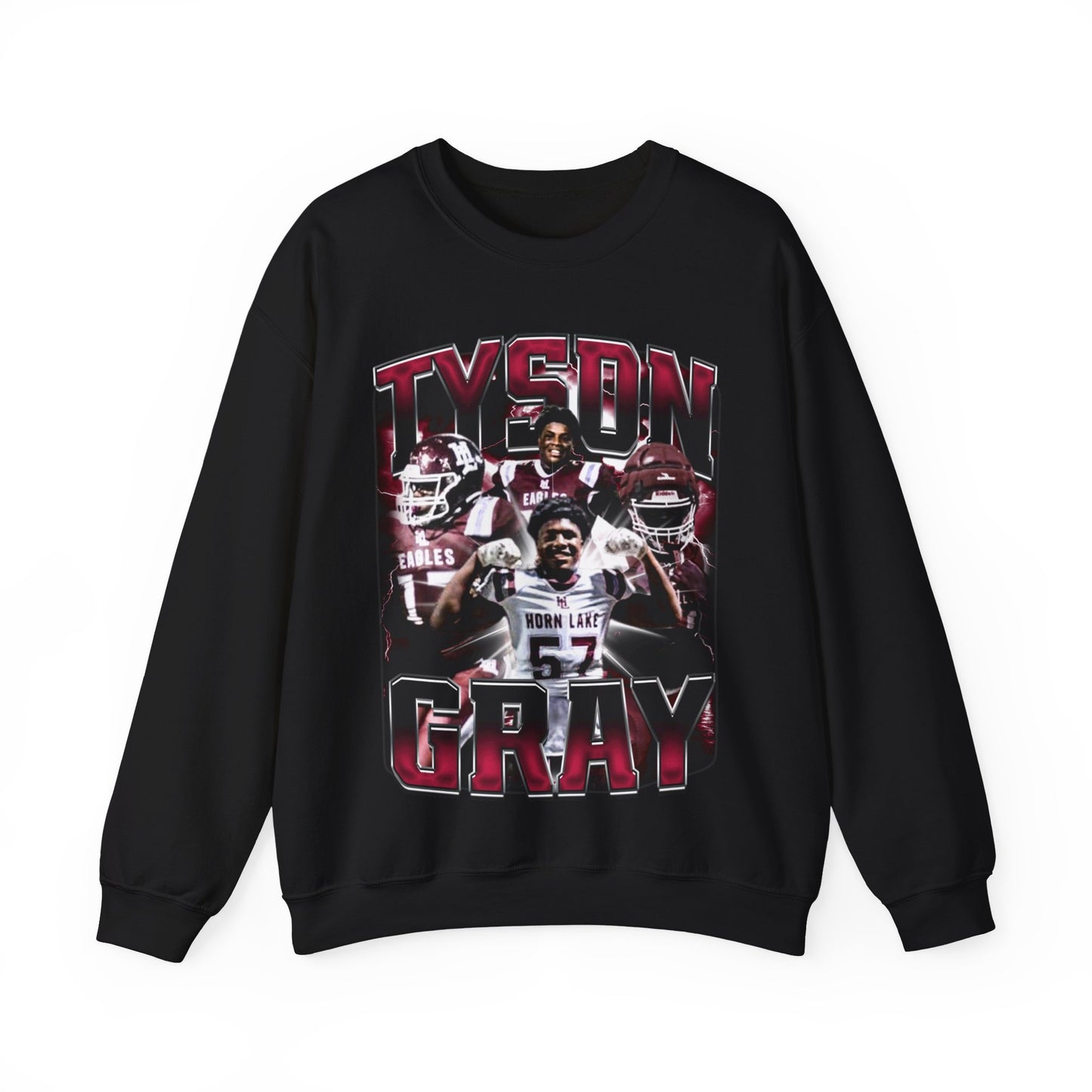 Tyson Gray Crewneck Sweatshirt