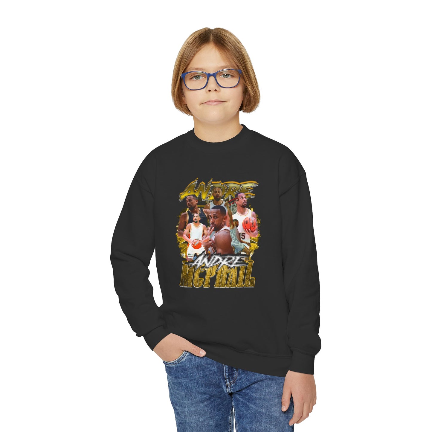 Andre McPhail Youth Crewneck Sweatshirt