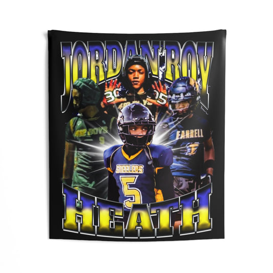 Jordan’roy Heath Tapestry 50” x 60”