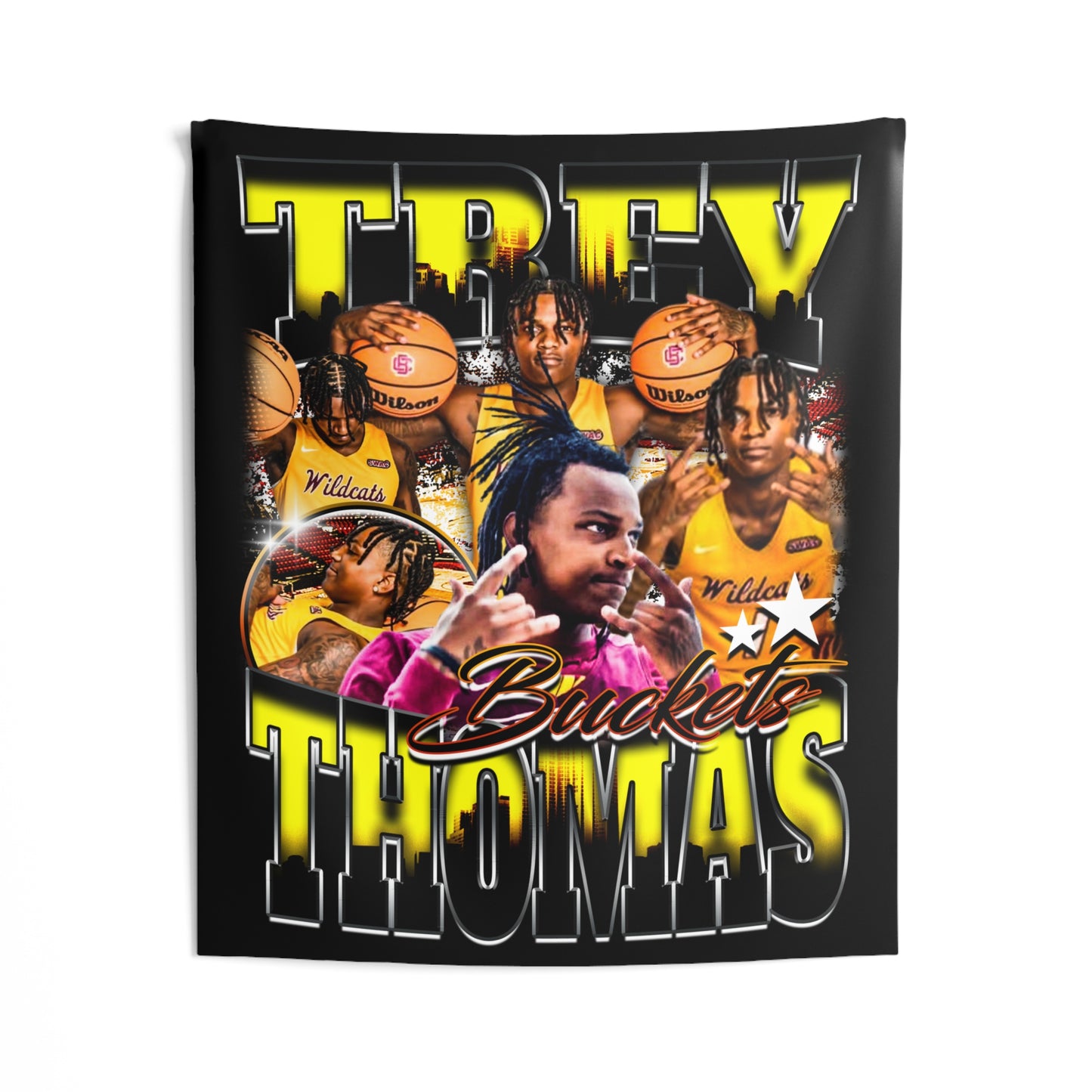 Trey Thomas Tapestry 50” x 60”