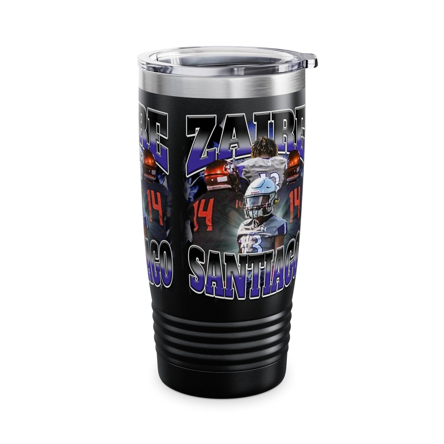 Zaire Santiago Stainless Steal Tumbler