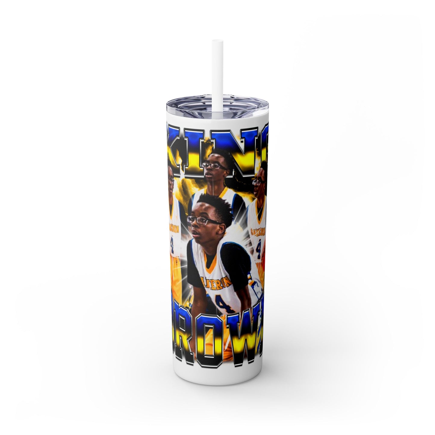 King Brown Stainless Steal Tumbler
