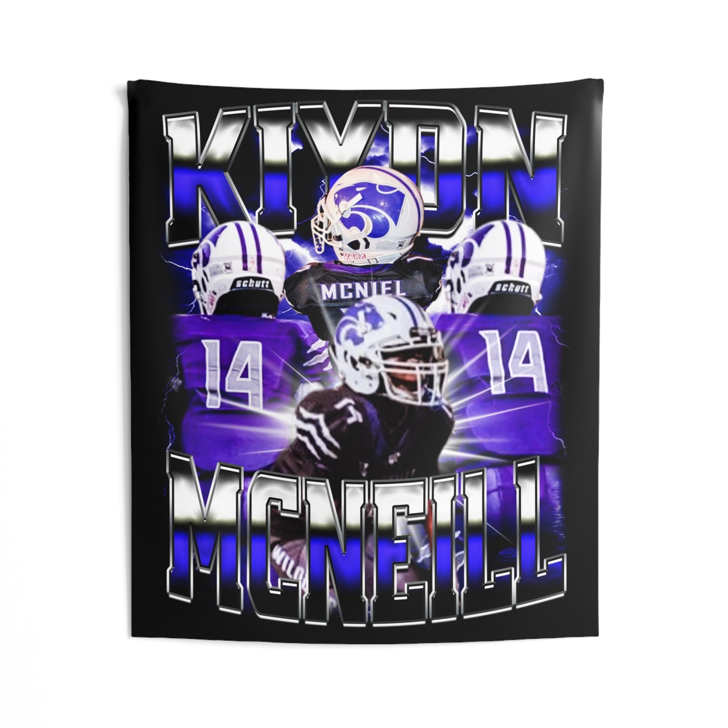 Kiyon Mcneill Tapestry 50” x 60”