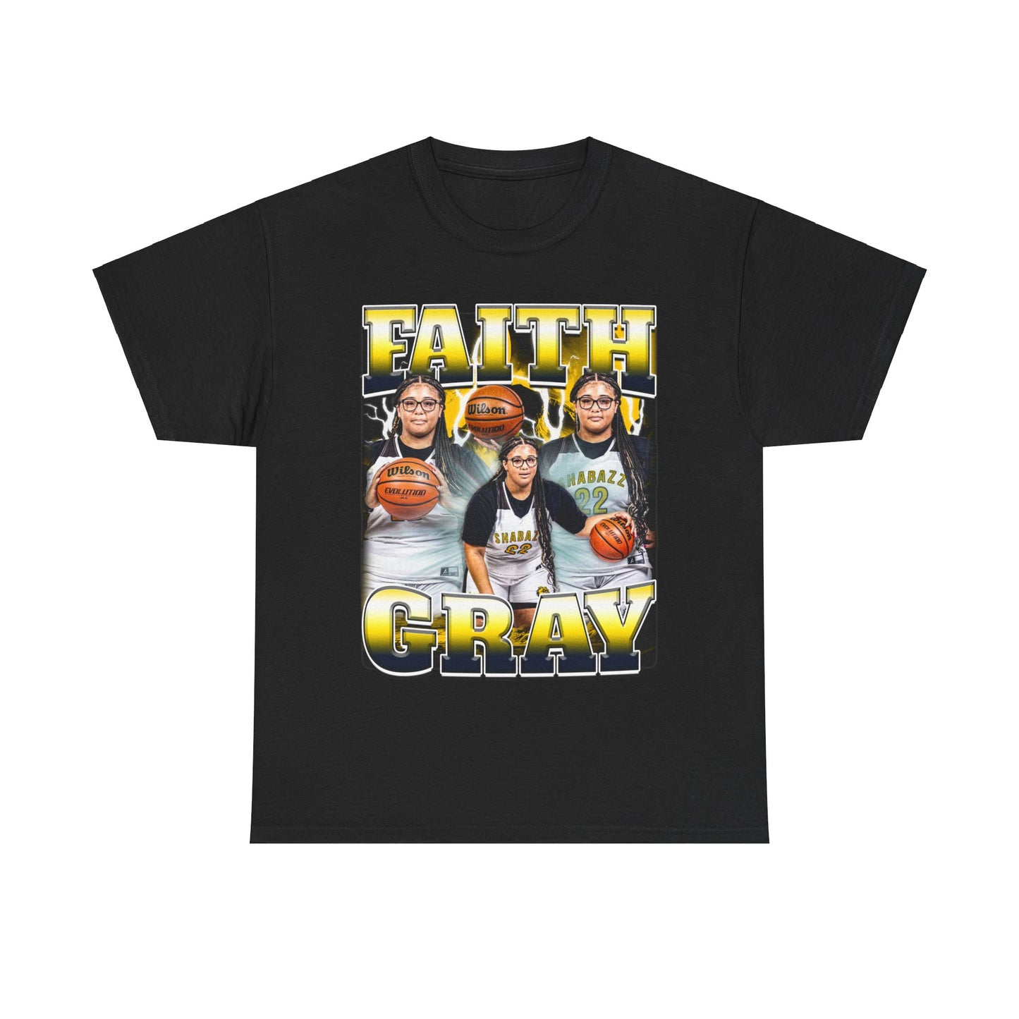 Faith Gray Heavy Cotton Tee