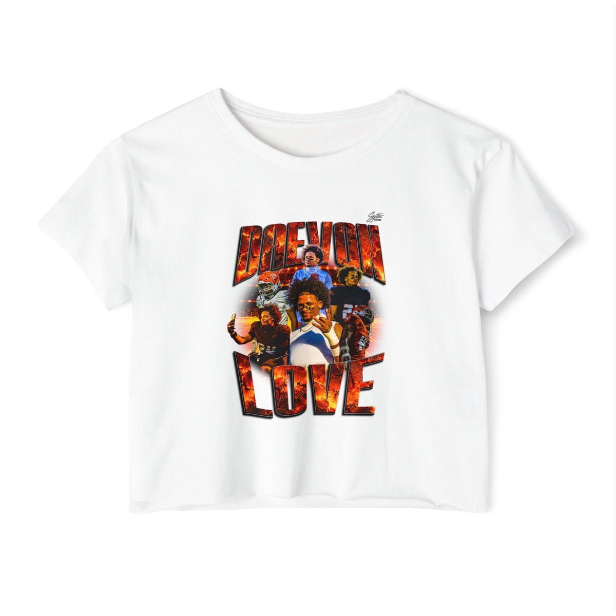 Daevon love Crop Top