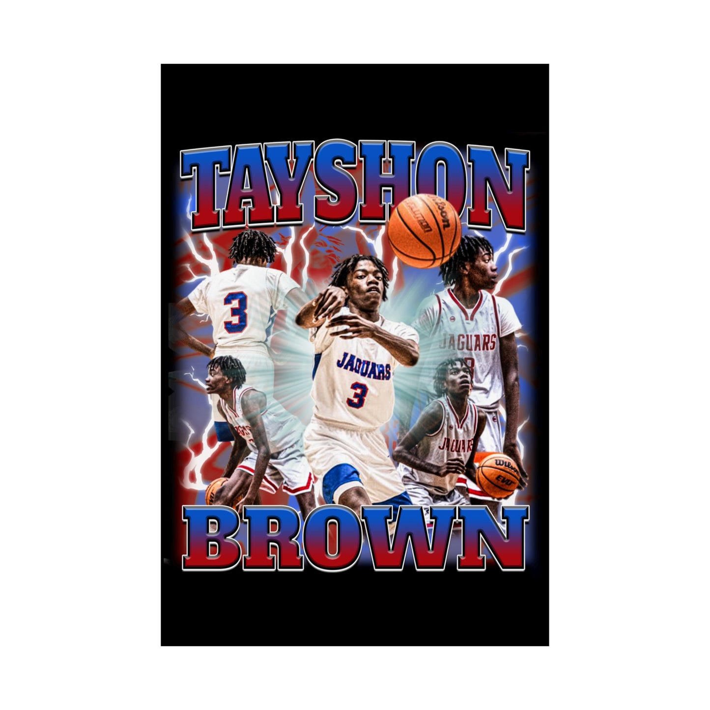 Tayshon Brown Poster 24" x 36"