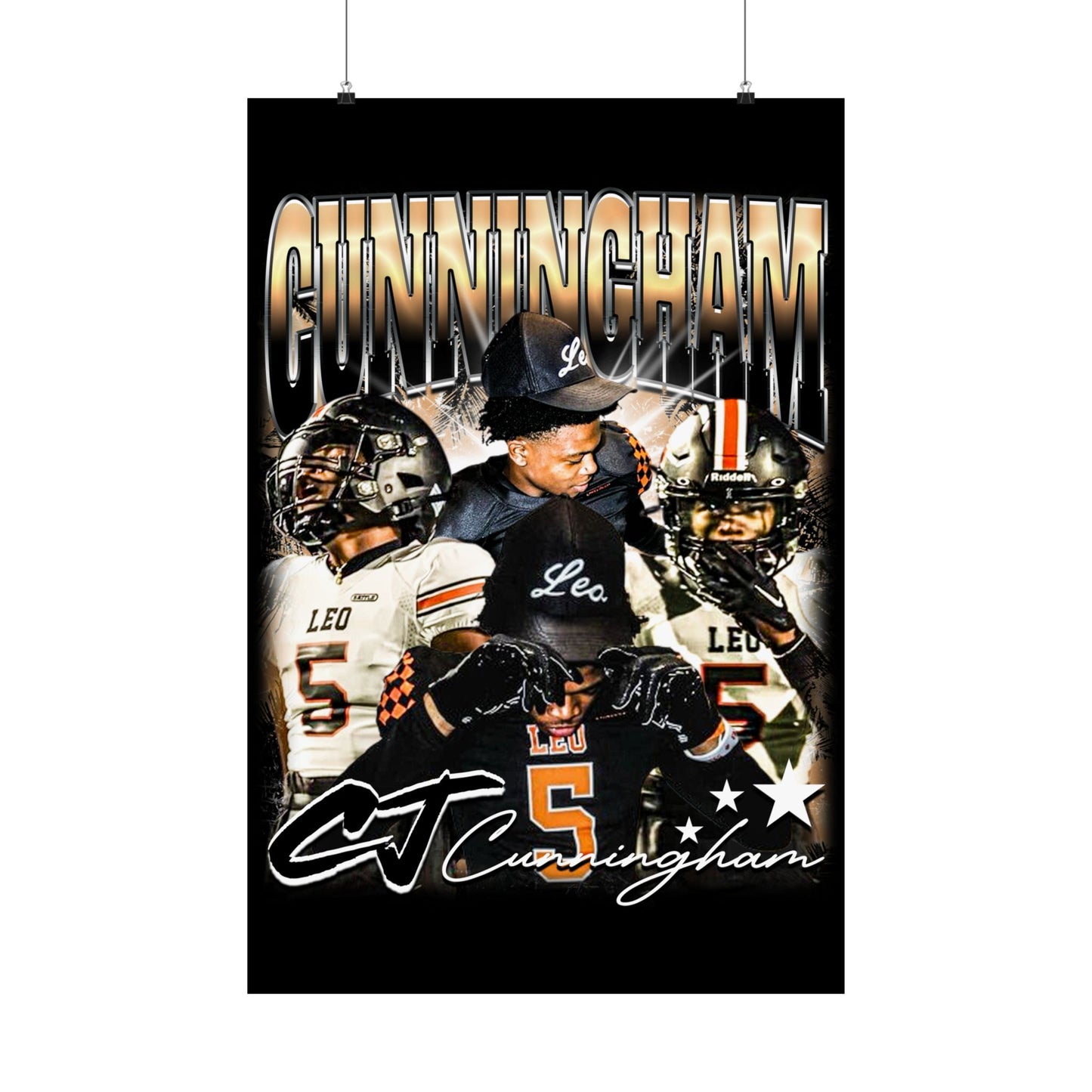 CJ Cunningham Poster 24" x 36"