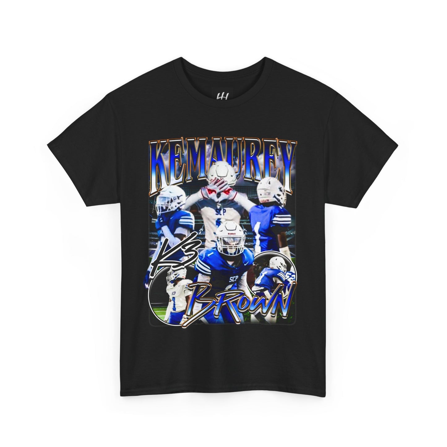 Kemaurey Brown Heavy Cotton Tee