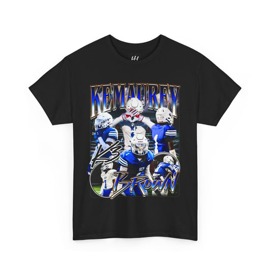 Kemaurey Brown Heavy Cotton Tee