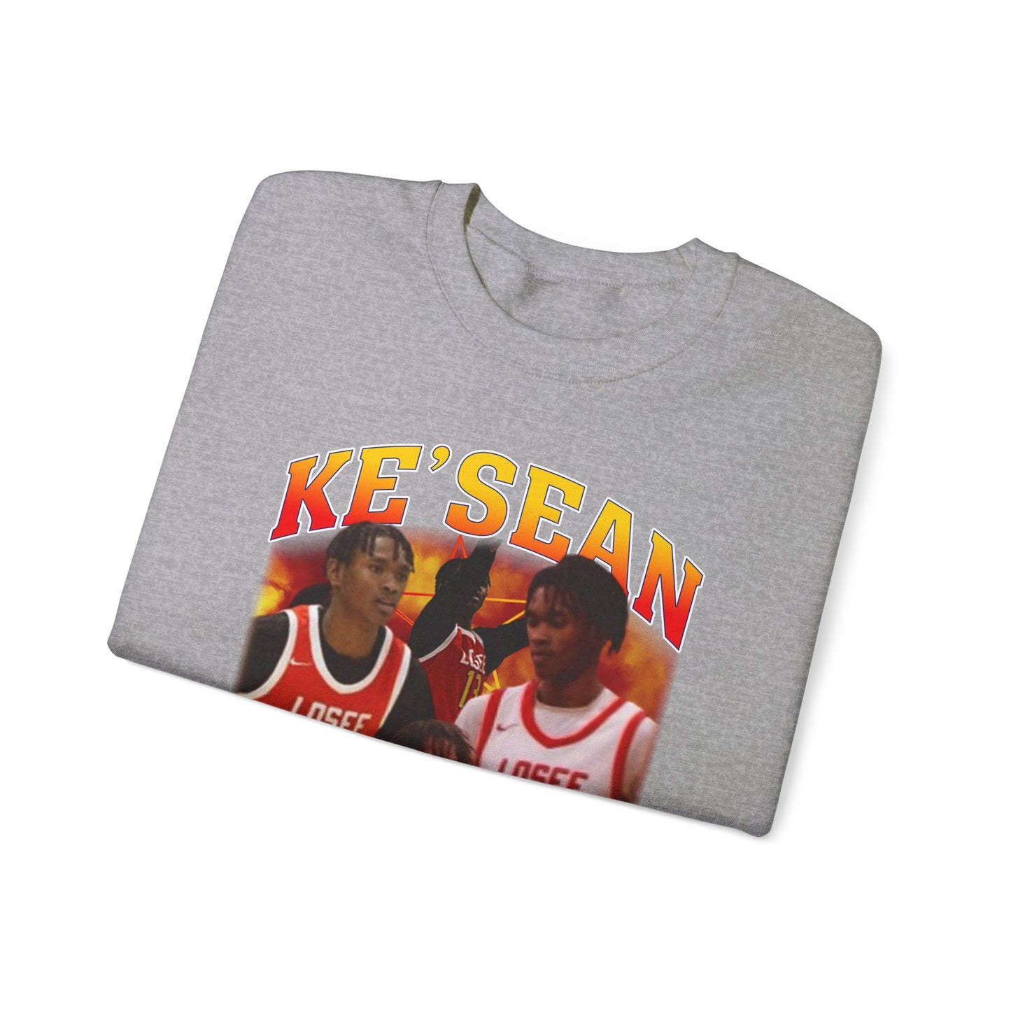 Ke'sean White Crewneck Sweatshirt