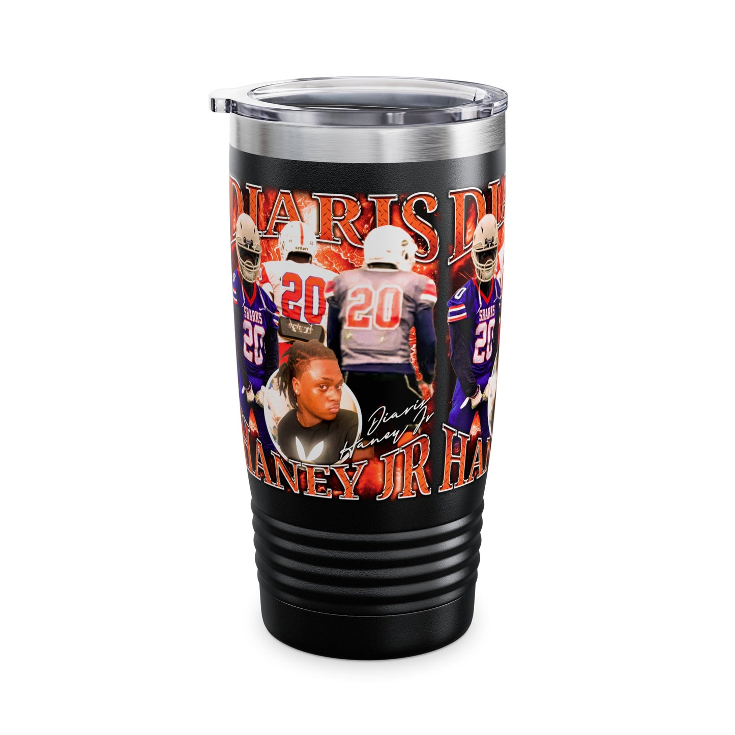 Diaris Haney JR Stainless Steal Tumbler