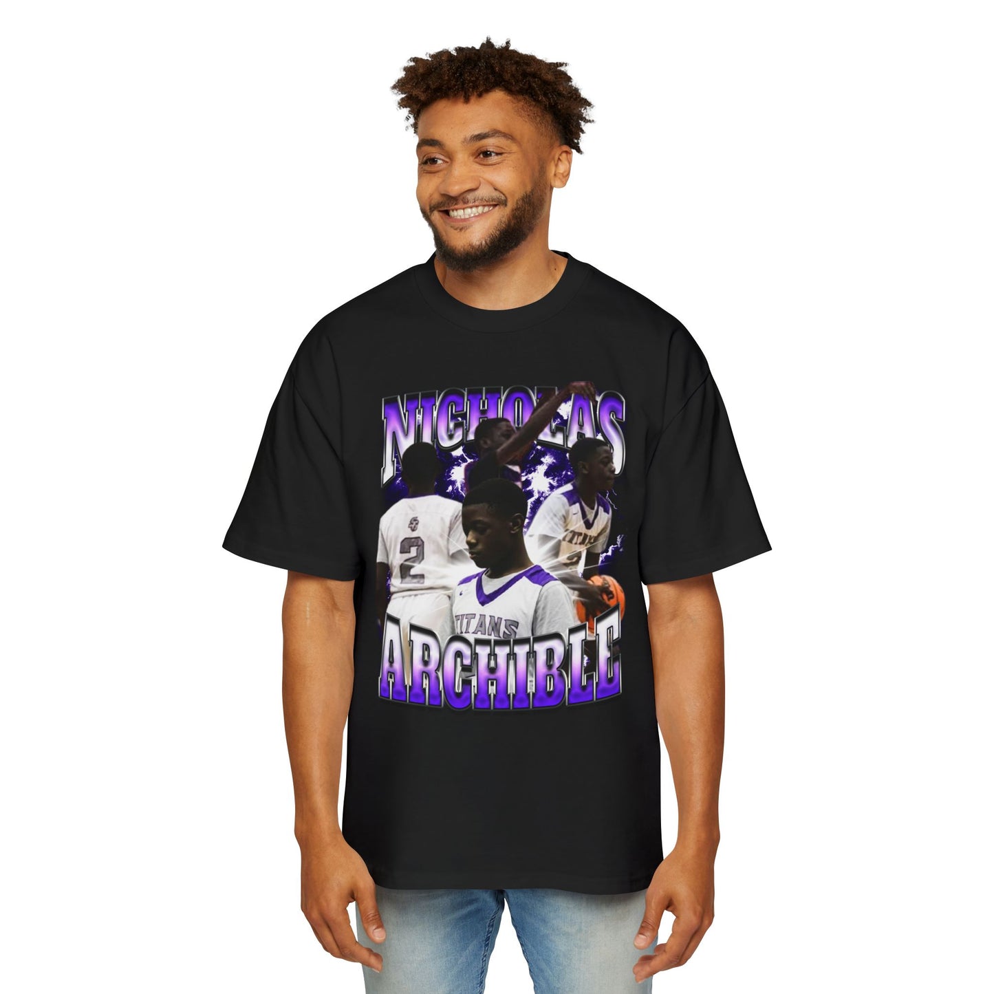 Nicholas Archible Oversized Retro Tee