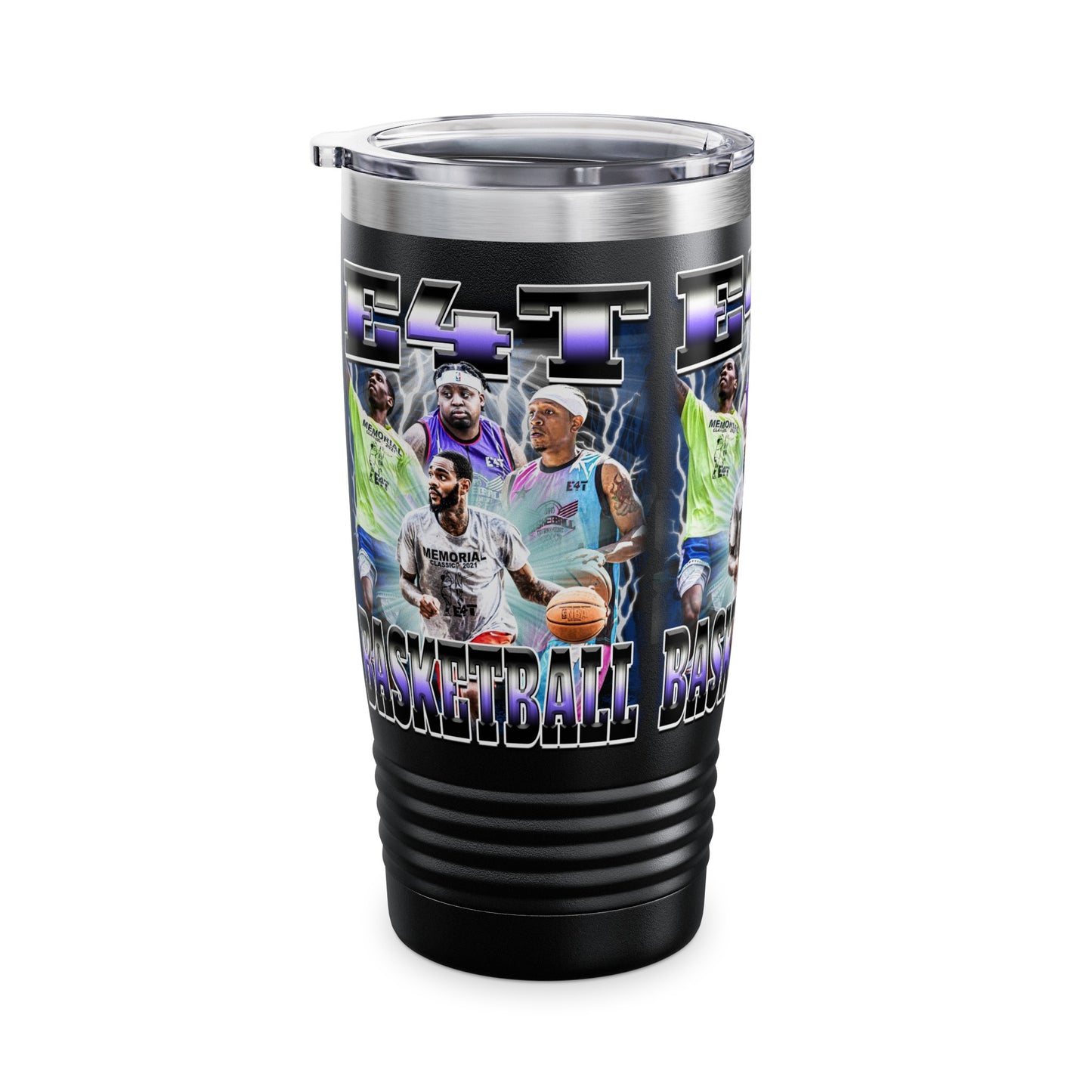 E4T Basketball Stainless Steal Tumbler