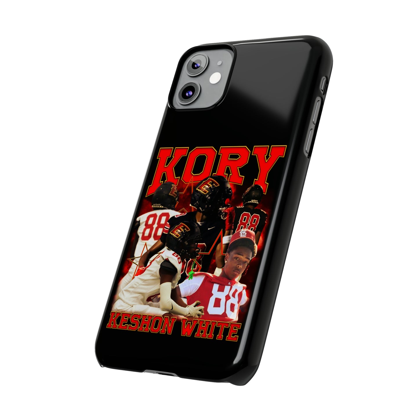 Kory Keshon White Phone Case