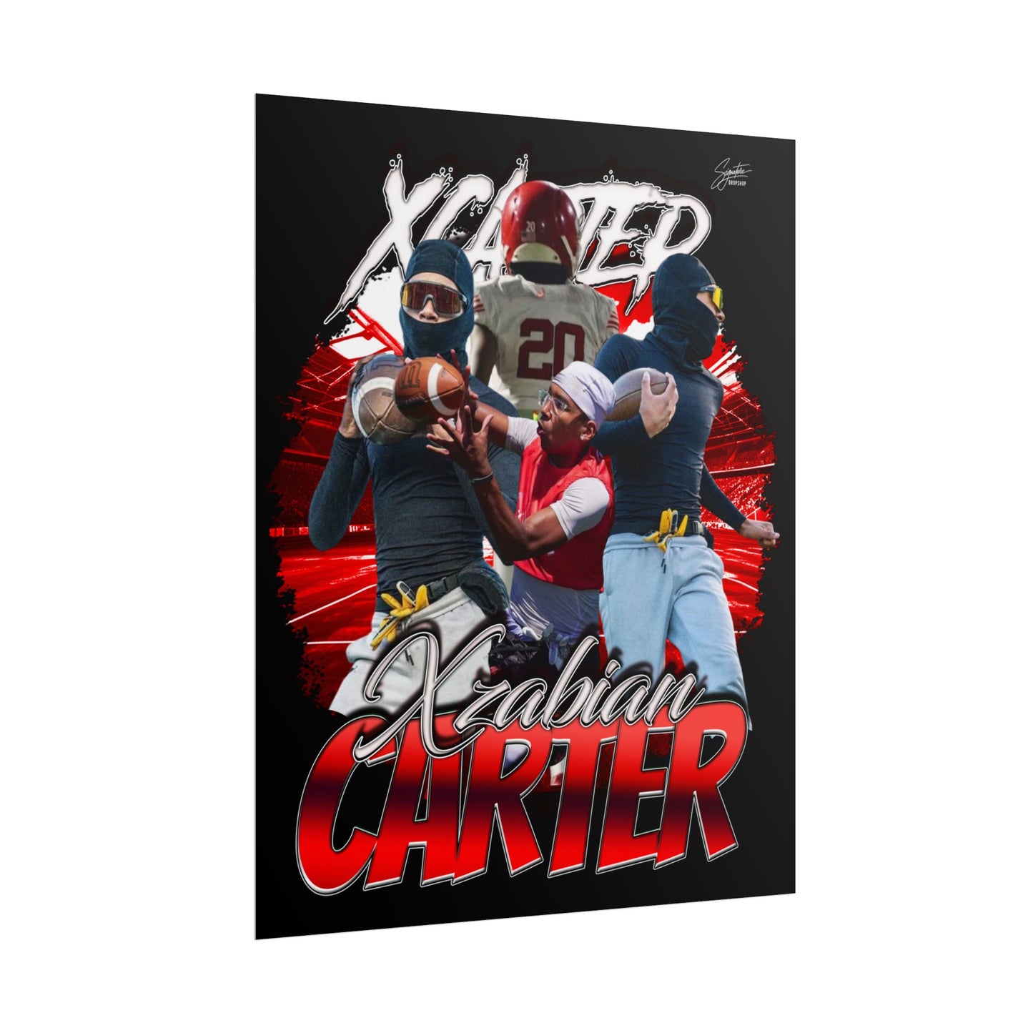 Xzabian Carter Poster