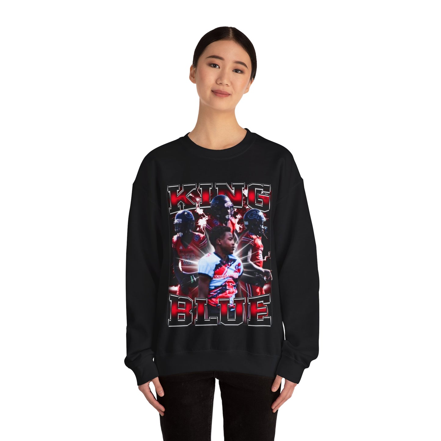 King Blue Crewneck Sweatshirt